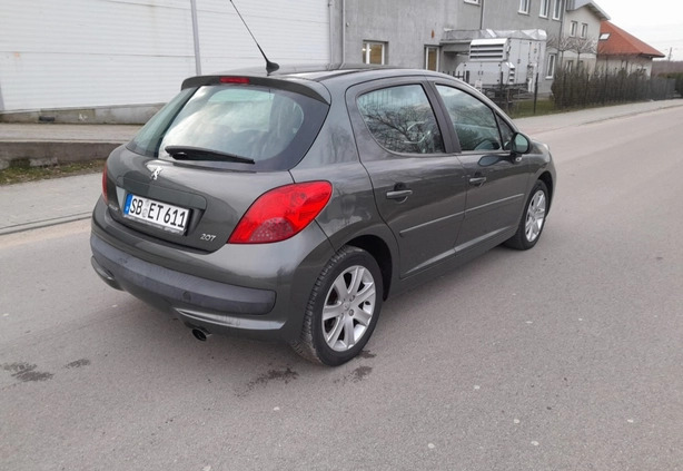 Peugeot 207 cena 7900 przebieg: 197000, rok produkcji 2007 z Warta małe 46